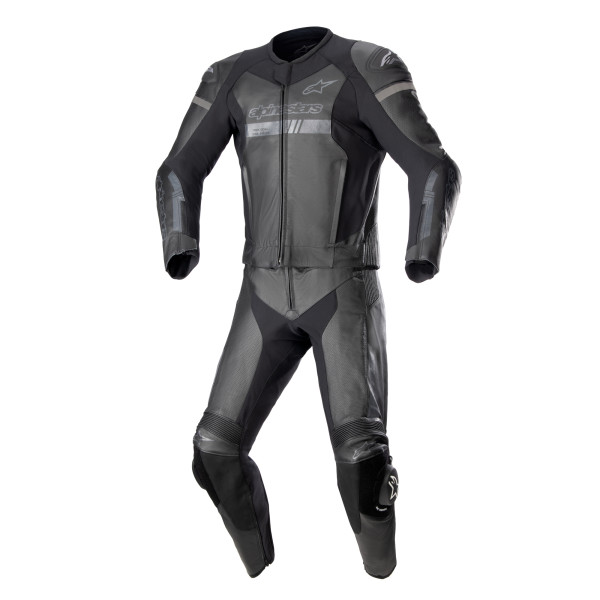 Alpinestars Alpinestars GP Force Chaser Leather Suit 2 Pc Black Black
